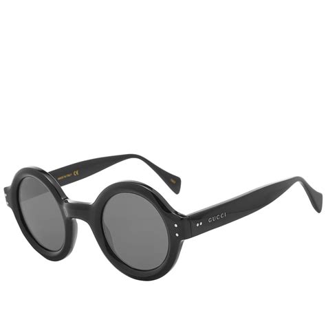 gucci round yellow sunglasses|gucci sunglasses selfridges.